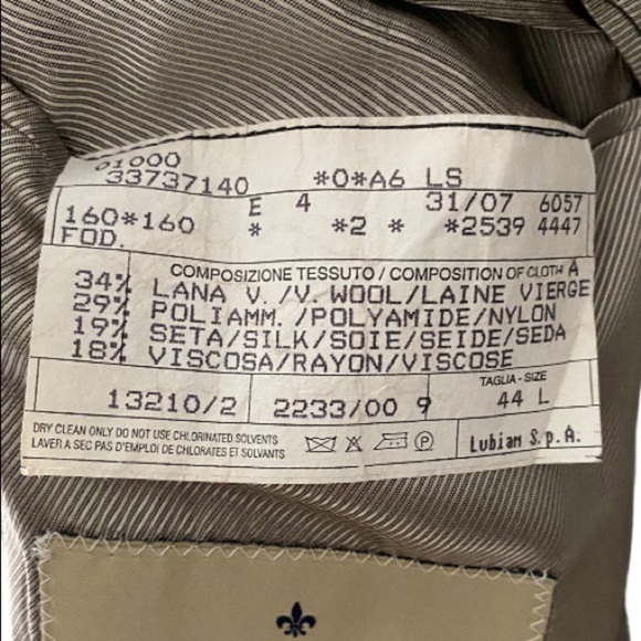 Mickey Spatz Gray Brown Prince of Wales Check Coat - Picture 5 of 11